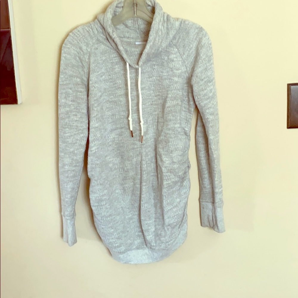 Isabel Maternity Gray Sweatshirt
